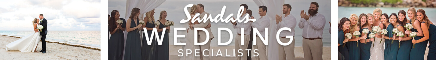 Sandals Resorts wedding packages