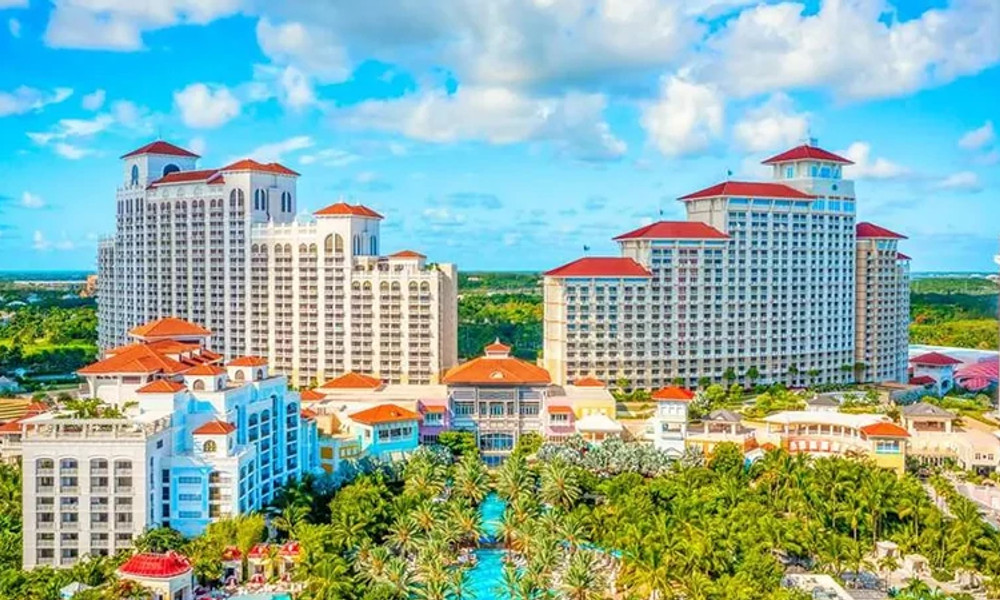 Grand Hyatt Baha Mar Aerial View